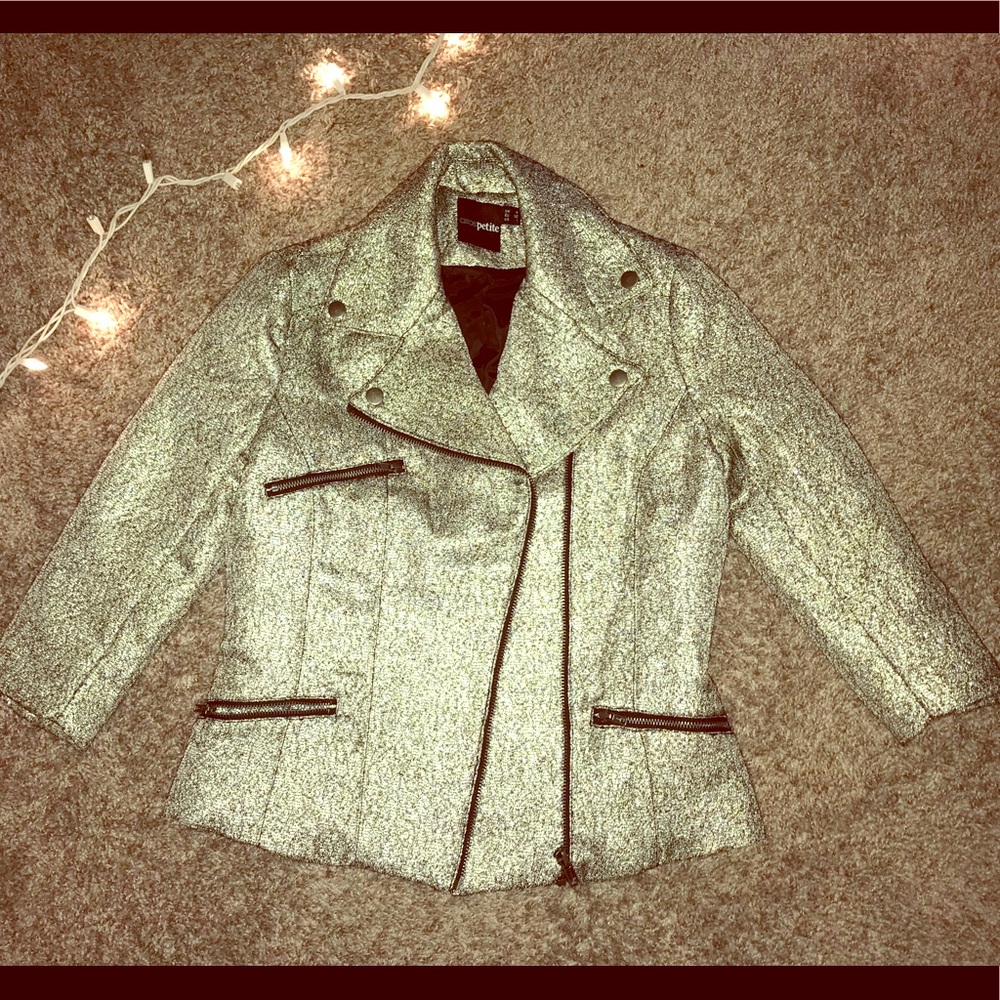 ASOS Multi-Metallic Moto Jacket